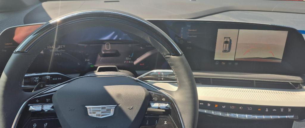 new 2025 Cadillac OPTIQ car, priced at $57,105