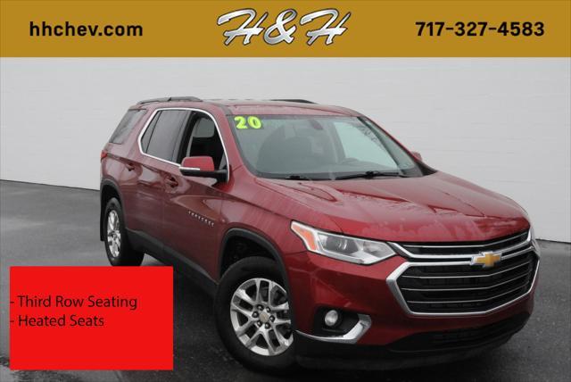 used 2020 Chevrolet Traverse car, priced at $21,928