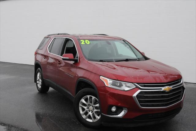 used 2020 Chevrolet Traverse car, priced at $21,928