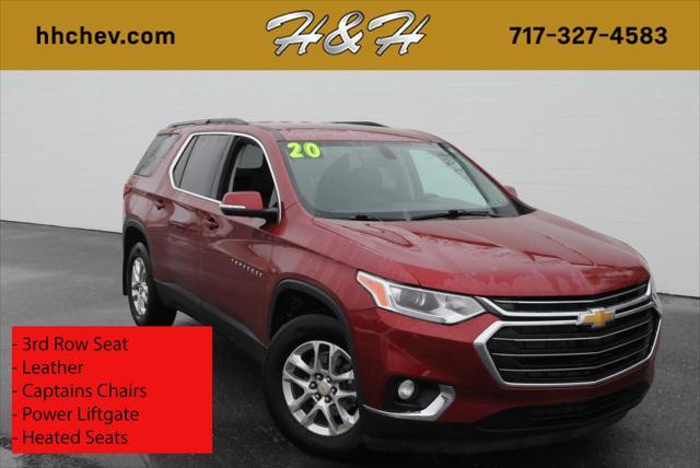 used 2020 Chevrolet Traverse car, priced at $21,500