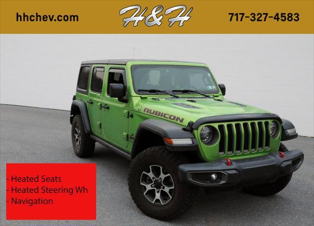 used 2020 Jeep Wrangler Unlimited car, priced at $32,932