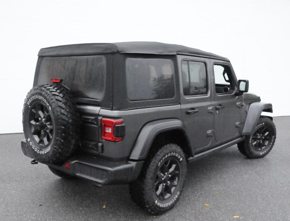 used 2021 Jeep Wrangler Unlimited car, priced at $31,590