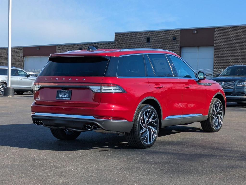 new 2025 Lincoln Aviator car, priced at $76,558