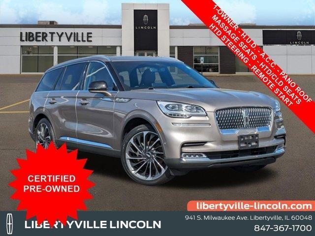 used 2021 Lincoln Aviator car, priced at $47,795