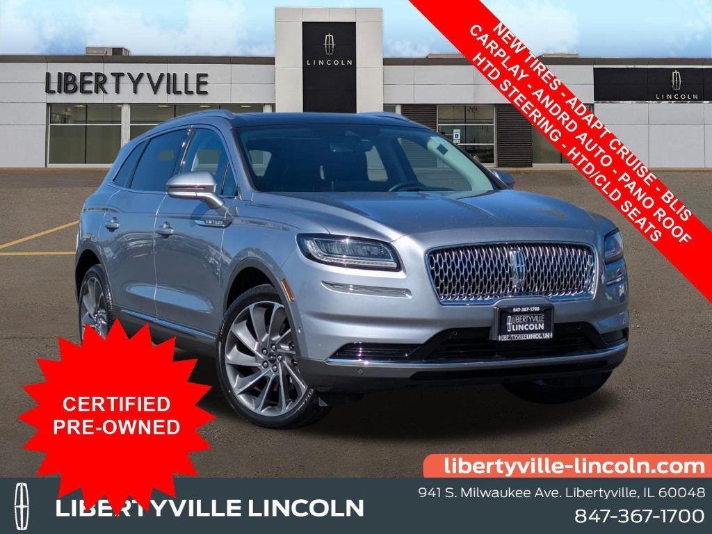 used 2022 Lincoln Nautilus car, priced at $36,489