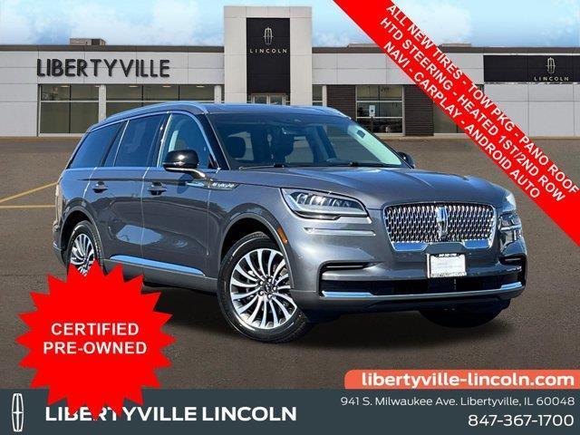 used 2022 Lincoln Aviator car, priced at $40,998