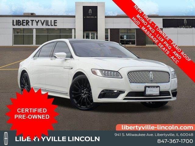 used 2020 Lincoln Continental car, priced at $39,295