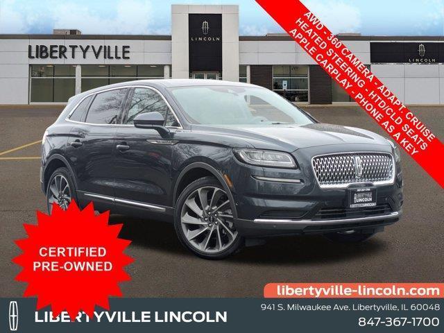 used 2021 Lincoln Nautilus car, priced at $34,395