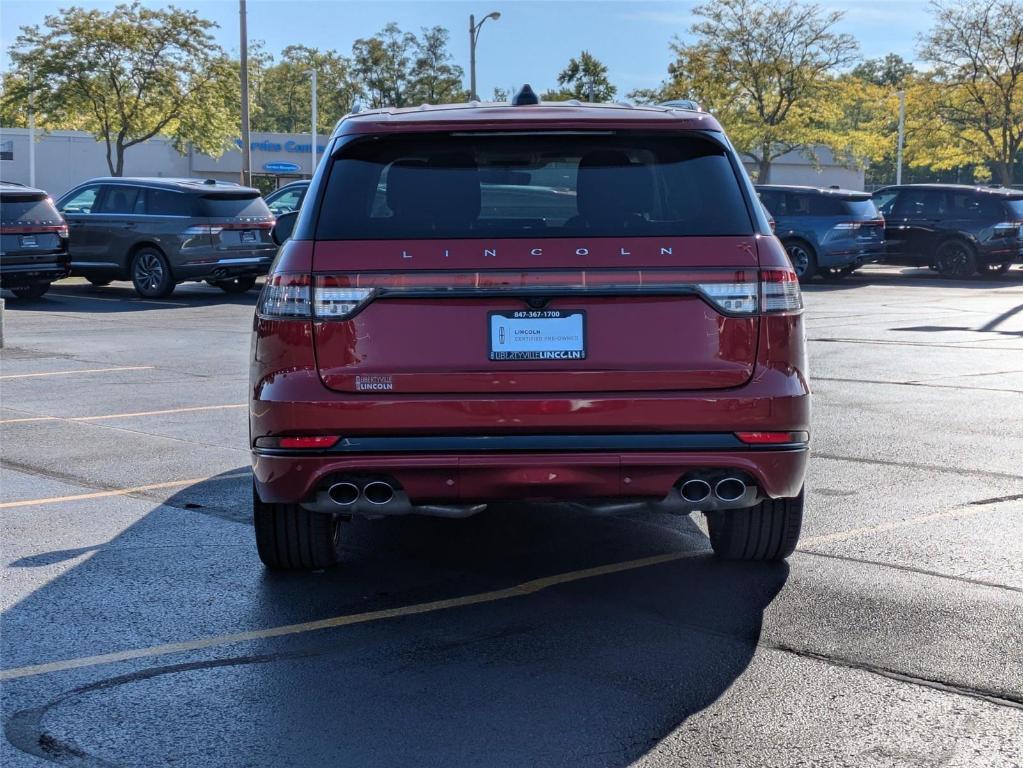 used 2025 Lincoln Aviator car, priced at $66,249