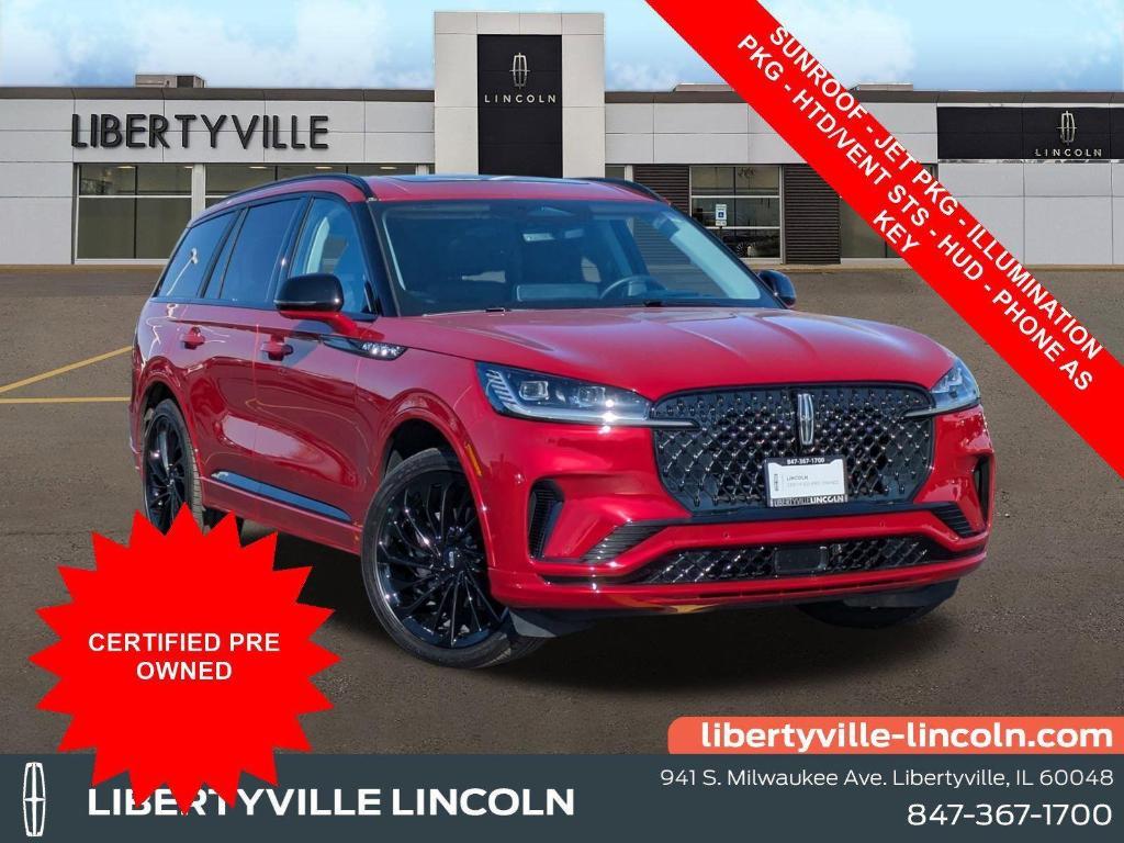 used 2025 Lincoln Aviator car, priced at $66,249