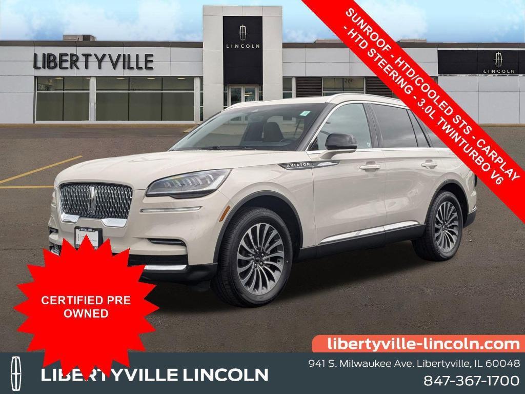 used 2023 Lincoln Aviator car, priced at $45,298