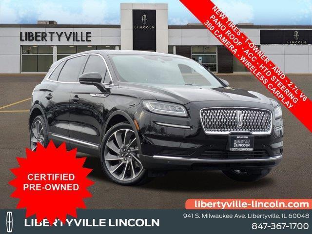 used 2021 Lincoln Nautilus car, priced at $35,345