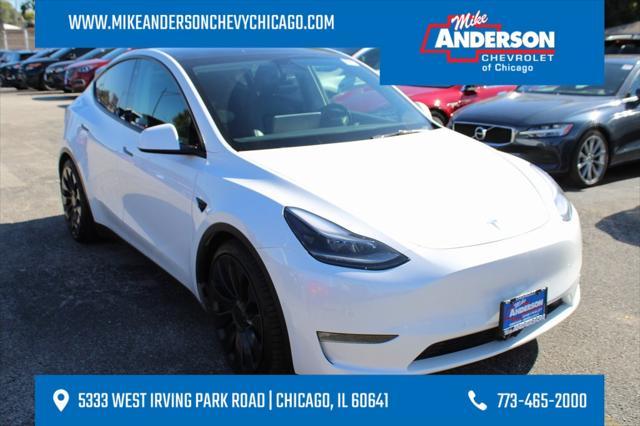 used 2021 Tesla Model Y car, priced at $32,899