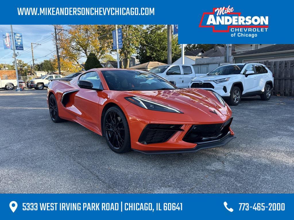 used 2025 Chevrolet Corvette car, priced at $71,854