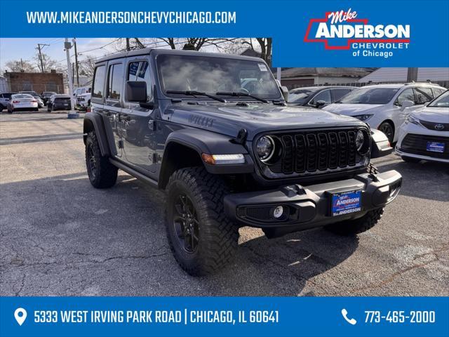 used 2024 Jeep Wrangler car, priced at $48,999