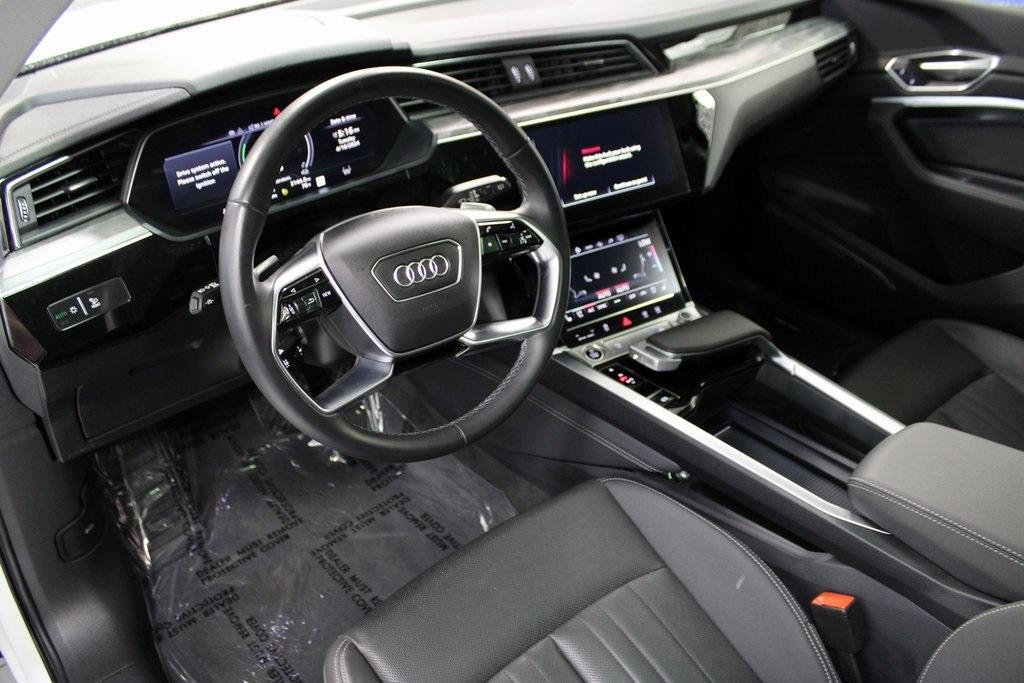 used 2024 Audi Q8 e-tron car, priced at $58,748