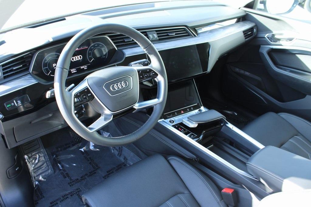 used 2024 Audi Q8 e-tron car, priced at $66,999