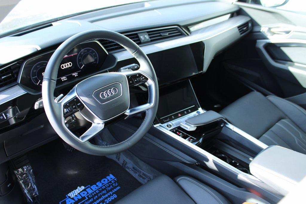 used 2024 Audi Q8 e-tron car, priced at $65,599