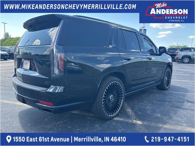 used 2022 Cadillac Escalade car, priced at $89,828