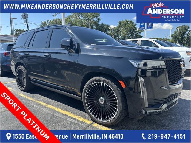 used 2022 Cadillac Escalade car, priced at $89,828