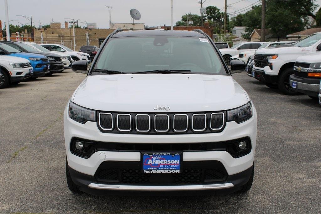 used 2022 Jeep Compass car, priced at $22,299