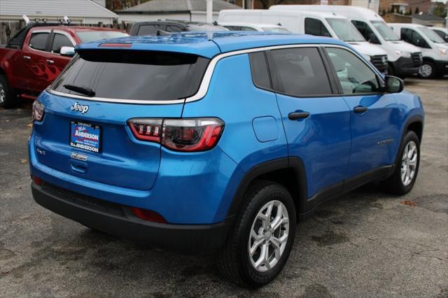 used 2024 Jeep Compass car, priced at $22,599