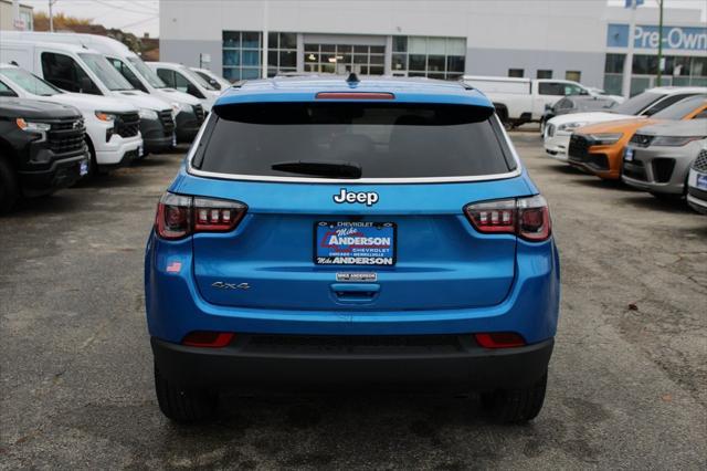 used 2024 Jeep Compass car, priced at $22,599