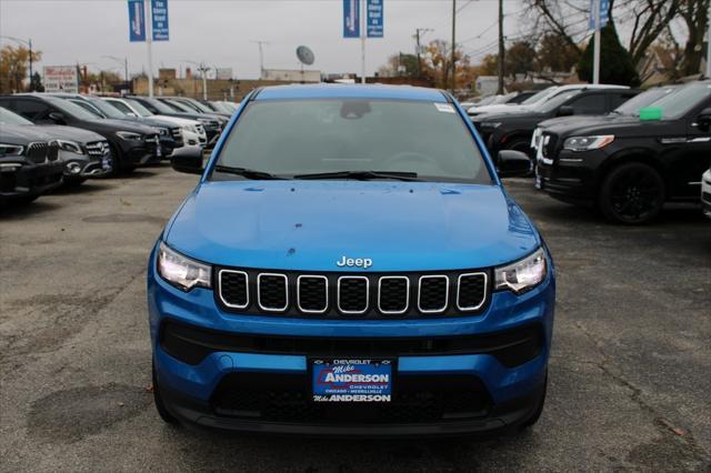 used 2024 Jeep Compass car, priced at $22,599