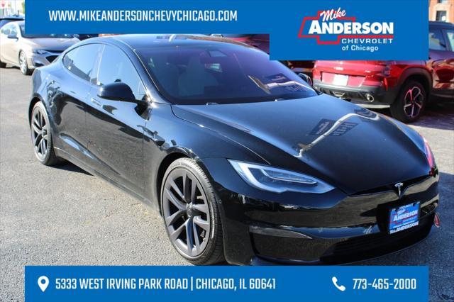 used 2021 Tesla Model S car, priced at $53,300