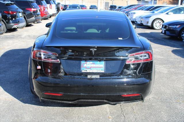 used 2021 Tesla Model S car, priced at $53,300