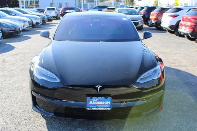 used 2021 Tesla Model S car, priced at $53,300