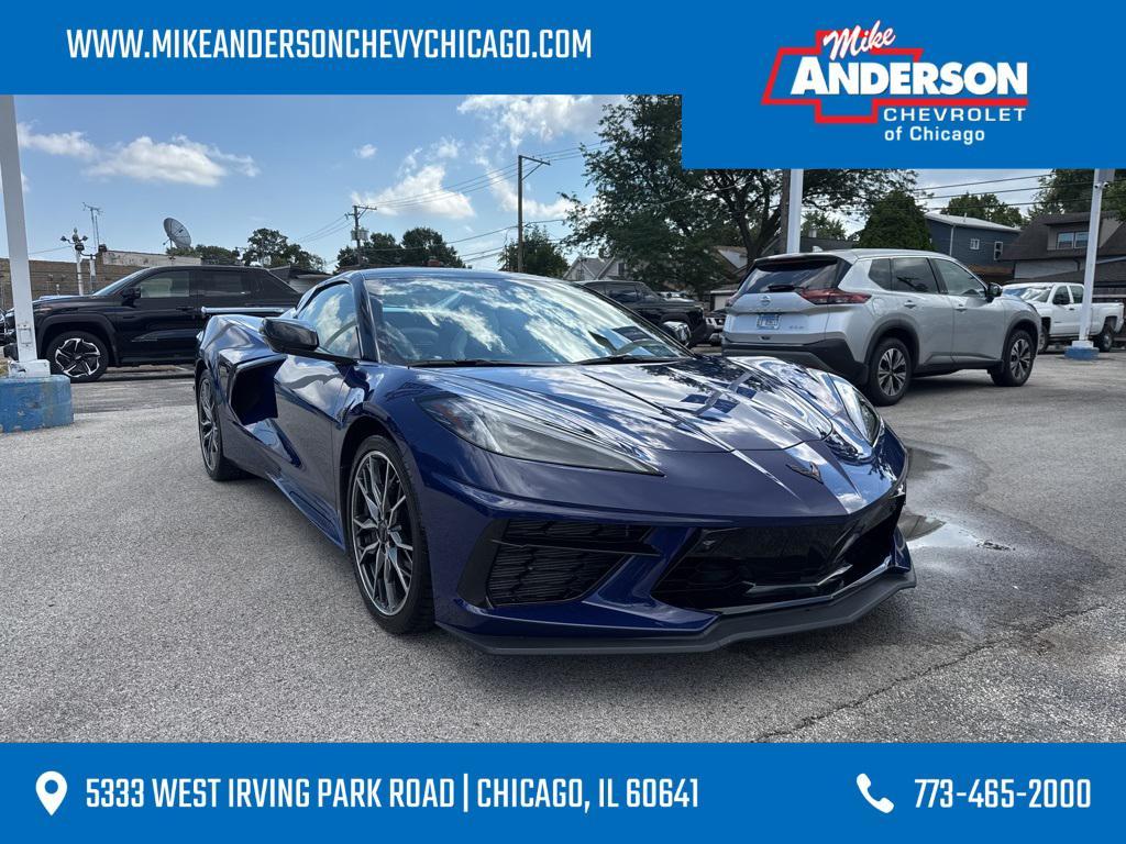 used 2025 Chevrolet Corvette car, priced at $87,999