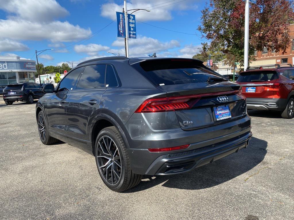 used 2020 Audi Q8 car, priced at $30,490