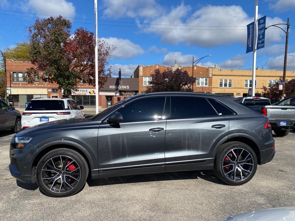 used 2020 Audi Q8 car, priced at $30,490