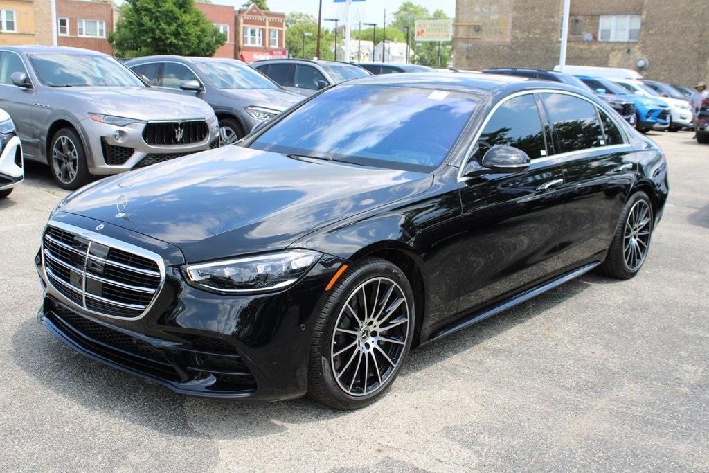 used 2022 Mercedes-Benz S-Class car, priced at $95,999