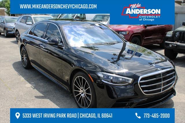 used 2022 Mercedes-Benz S-Class car, priced at $87,999