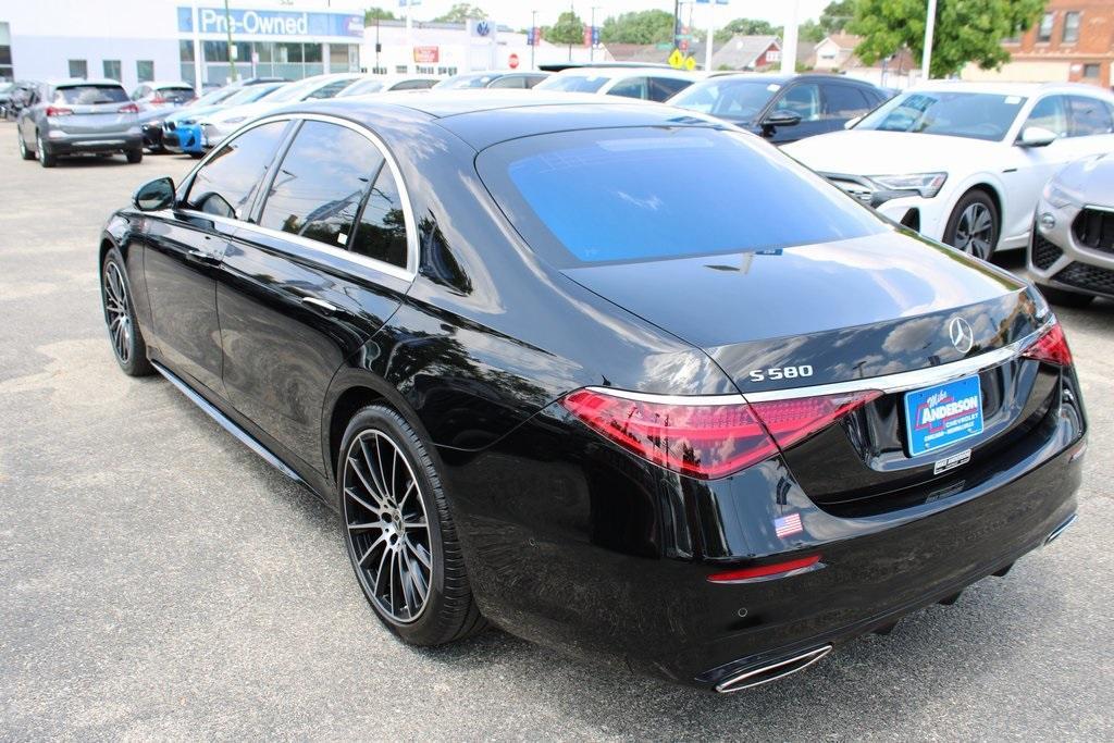 used 2022 Mercedes-Benz S-Class car, priced at $95,999