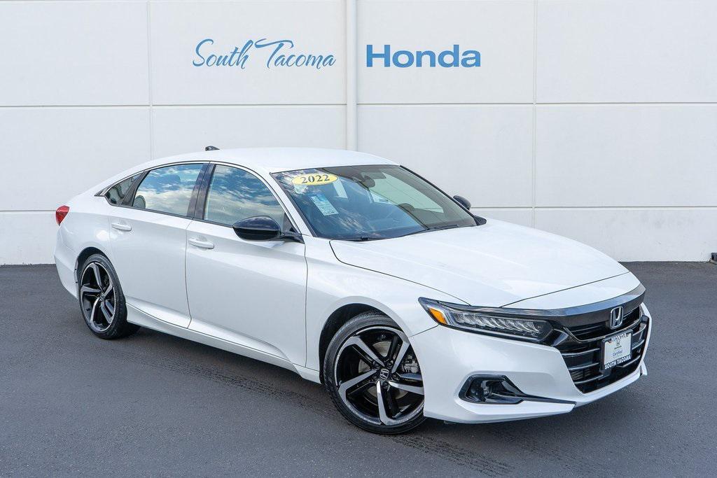 used 2022 Honda Accord car, priced at $27,283