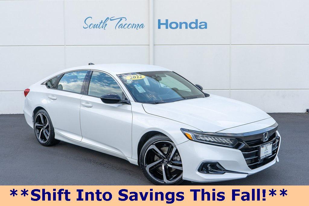 used 2022 Honda Accord car, priced at $26,912