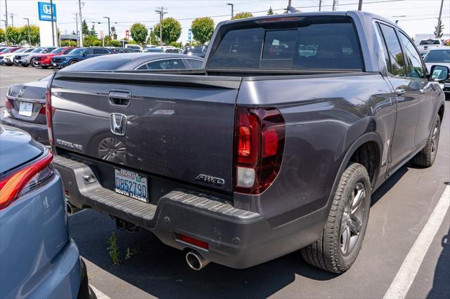 used 2023 Honda Ridgeline car, priced at $40,000