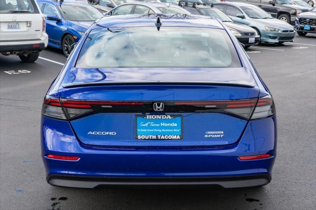 new 2024 Honda Accord Hybrid car, priced at $34,445