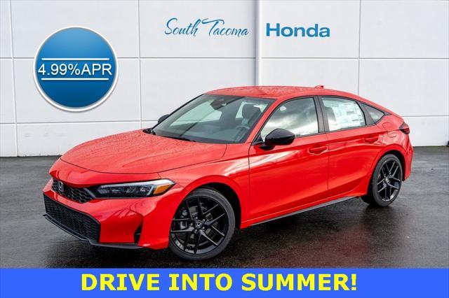 new 2025 Honda Civic car, priced at $27,950