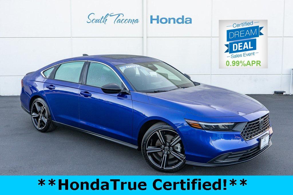 used 2024 Honda Accord Hybrid car, priced at $31,999
