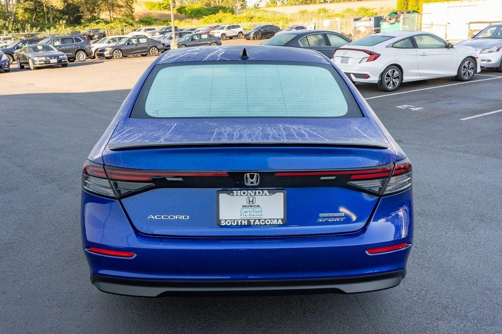 used 2024 Honda Accord Hybrid car, priced at $31,999