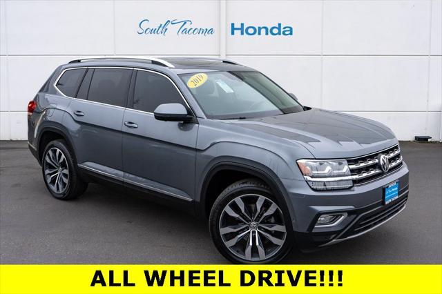 used 2019 Volkswagen Atlas car, priced at $26,989