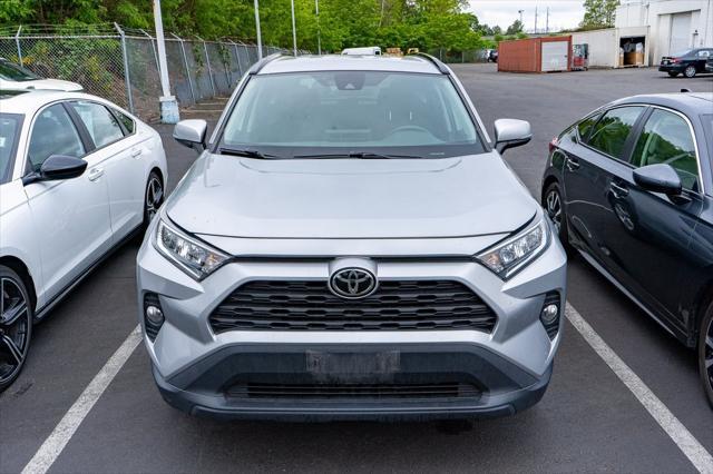 used 2021 Toyota RAV4 car, priced at $27,500
