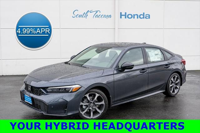 new 2025 Honda Civic Hybrid car, priced at $33,100