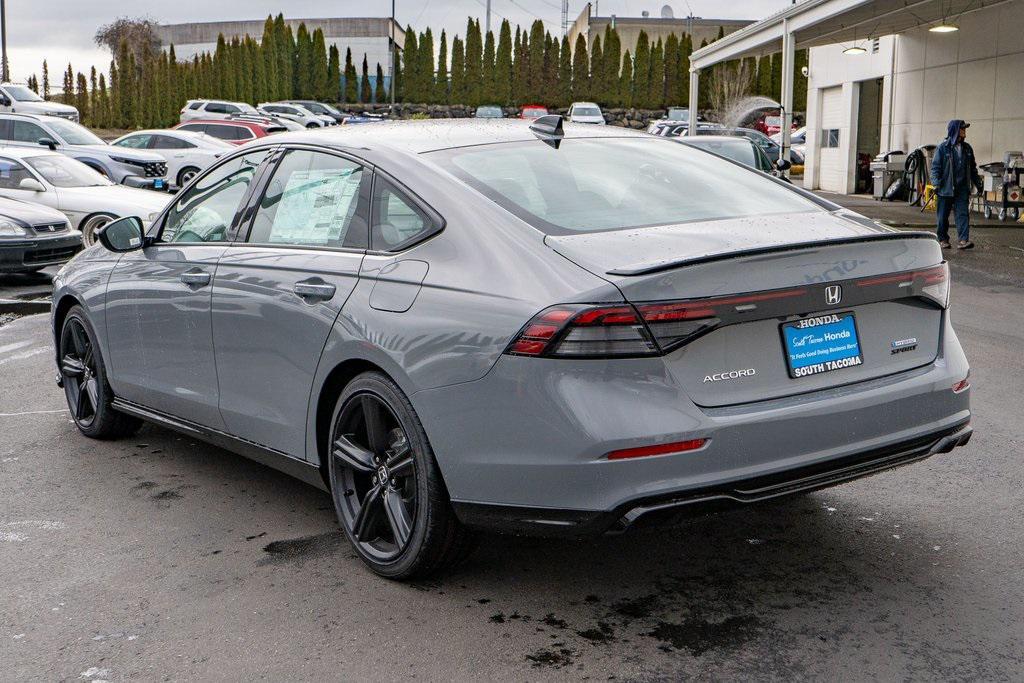 new 2025 Honda Accord Hybrid car, priced at $36,202