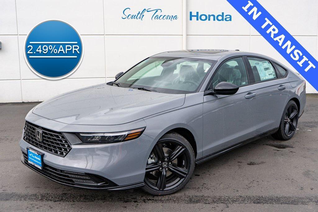 new 2025 Honda Accord Hybrid car, priced at $36,980