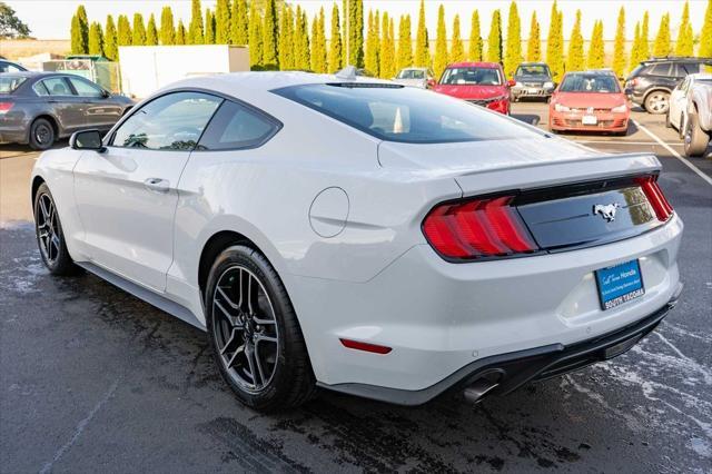 used 2021 Ford Mustang car, priced at $23,703